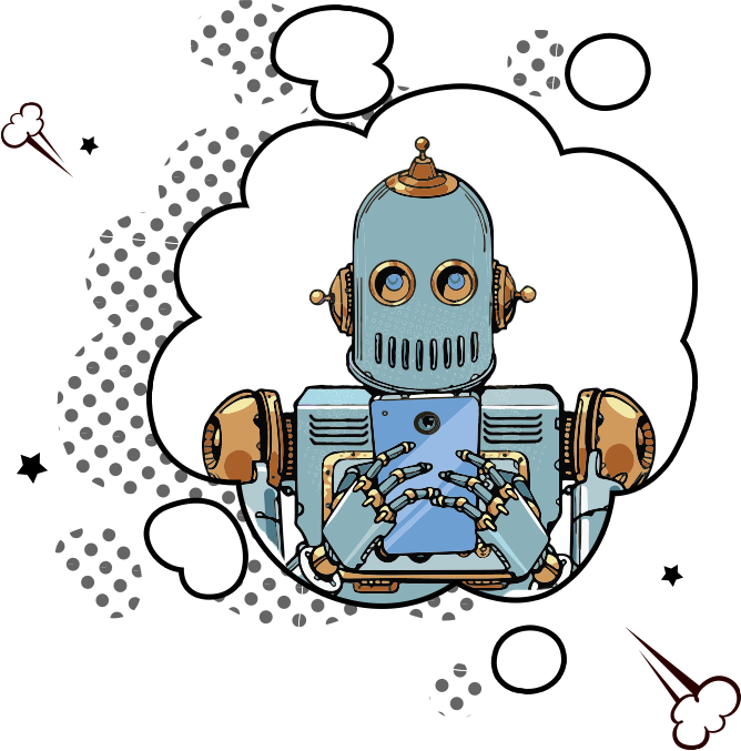 Robot dans bulle - Conférences et ateliers digitaux LRD Saint-Lô